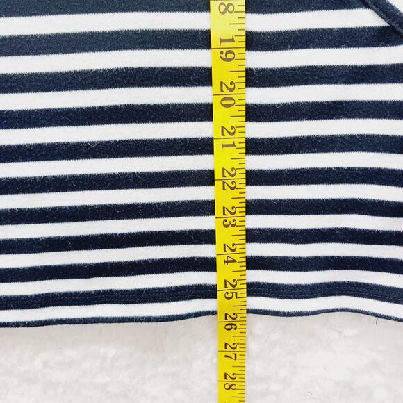 T-Shirt Size XL Navy White Nautical Sailor Core Coastal Grandma Casual Chic Y2K - Picture 7 of 16